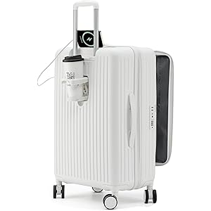 Amazon | [Vivcon] スーツケース キャリーケース 多機能 片開き